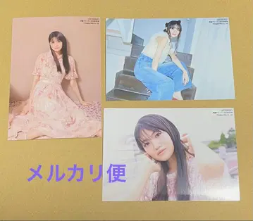 성우 그랑프리 9월호 특전 브로마이드 (하야미 사오리 3장 세트)