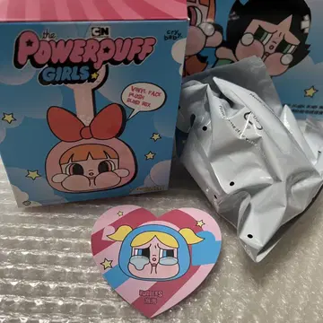 POPMART CRYBABY 파워퍼프걸 BUBBLES 파워퍼프