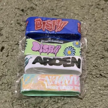 DISH// 러버 밴드 4개 세트