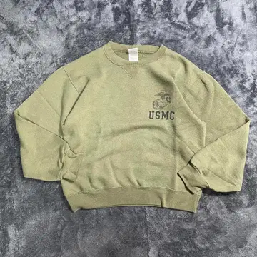 USA 생산 SOFFE USMC 맨투맨 밀리터리 와이드 암홀