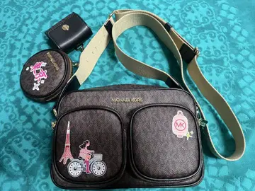 MICHAEL KORS 브라운 숄더백
