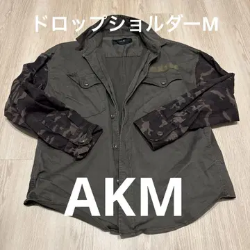 AKM/밀리터리 자켓 올리브 그린 카모플라쥬