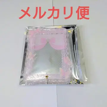 후쿠야 포토 카드 아크릴 프레임 파피용 핑크