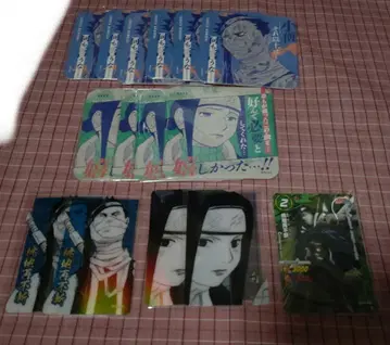 NARUTO 모모치 자부자 하쿠 아트 코스터 클리어 카드