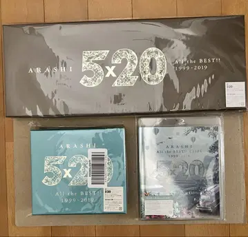 ARASHI 5 x 20 ALL the BEST!! 1999-2019
