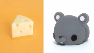 모니마루즈 moni moni animals 쥐 & 치즈
