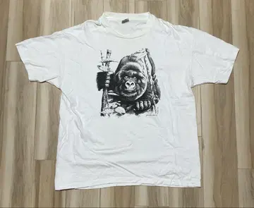 anvil 고릴라 프린트 티셔츠 2XL