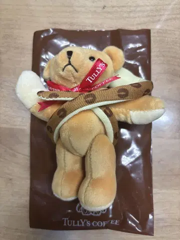 TULLY'S COFFEE 2025 테디베어 스트랩