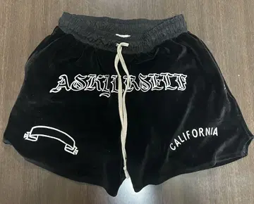 ASKAURSELF 블랙 숏팬츠
