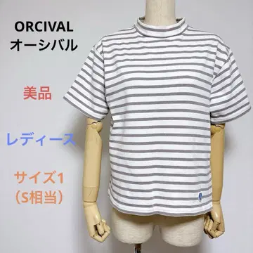 새상품급 ORCIVAL 오르치발 여성용 반팔 티셔츠 사이즈 1 S