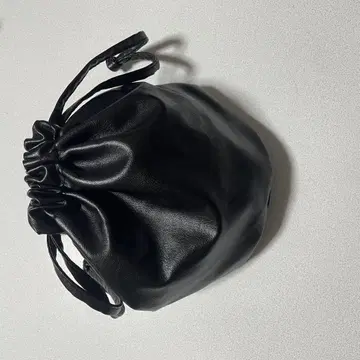 가죽 블랙 복조리 숄더백 소품함 여성용 남성용