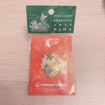 포켓몬 센터 크리스마스 2000년 핀 배지