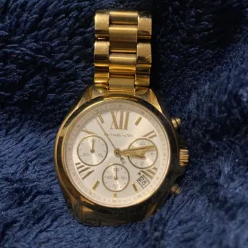 MICHAEL KORS 골드 크로노그래프 손목시계