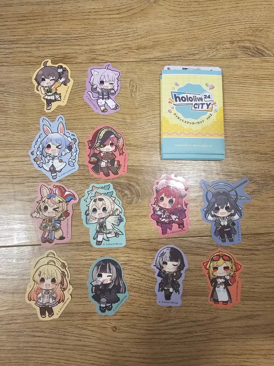 hololive city24 Die-Cut Sticker vol.2