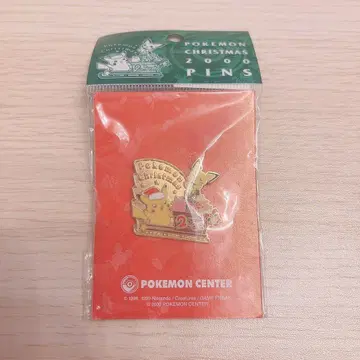 포켓몬 센터 한정 크리스마스 핀즈 2000년 피카츄 & 피츄