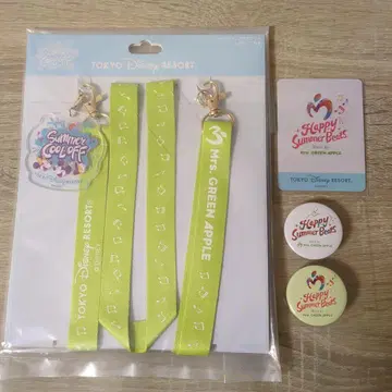 디즈니 리조트 미세스 콜라보 스마트폰 스트랩 & 캔뱃지 & 스티커
