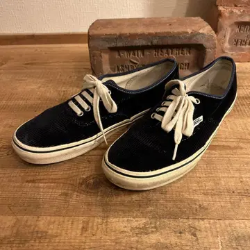 VANS 어센틱 코듀로이 네이비 27.5cn 9H