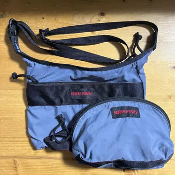 브리핑 사코슈 파우치 BLUE GRAY 세트