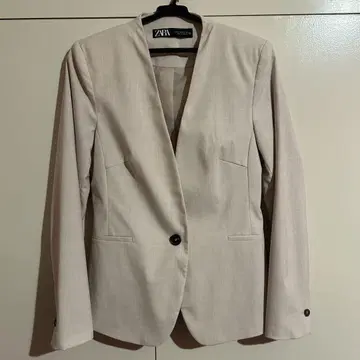 ZARA 라이트 그레이 자켓 EUR34