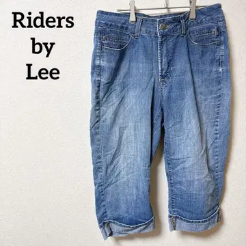 Riders by Lee 라이트 블루 크롭 팬츠 롤업 데님