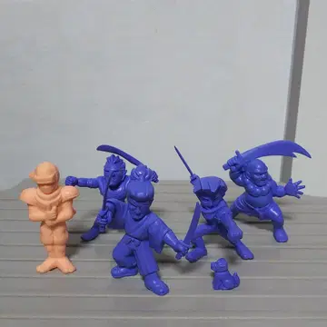 카바야 사무라이 스피릿 지우개 식품 완구 SNK 피규어