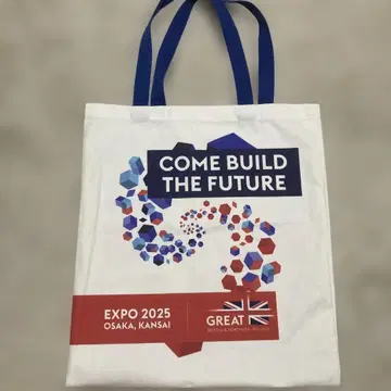 [익명 배송] EXPO 2025 간사이 만박 영국 파빌리온 에코백