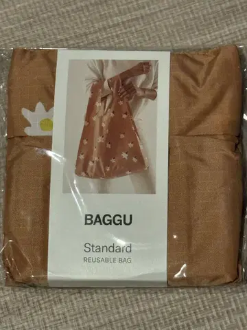 레어 미사용 새상품 BAGGU Standard Daisy 데이지