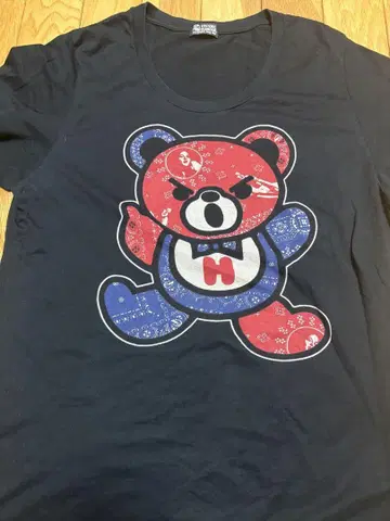 HYSTERIC GLAMOUR 베어 T셔츠