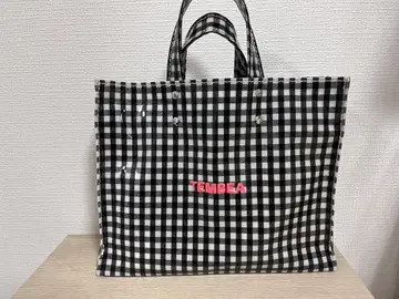 TEMBEA saro 깅엄 체크 핸드백