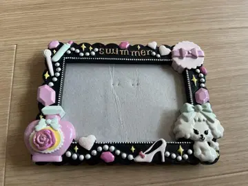 희귀 헤이세이 레트로 당시 물품 SWIMMER 포토 프레임 사진 액자