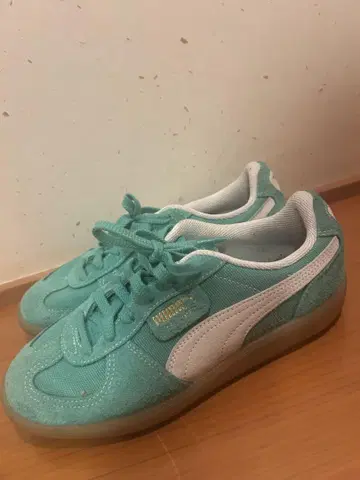 [ 24.5cm ] 푸마 민트 그린 스니커즈
