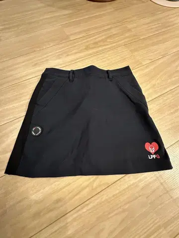 LPFG 블랙 골프 스커트 여성용