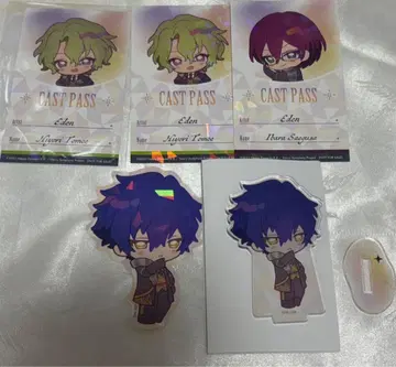 앙스타 애니카페 스티커 아크릴 스탠드 특전 히요리 준 이바라