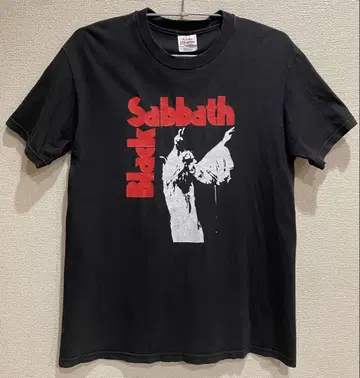 Black Sabbath 블랙 사바스 티셔츠 90's 헤인즈