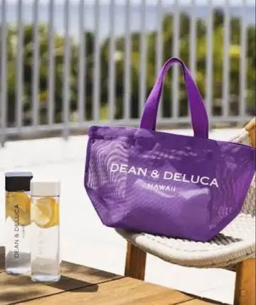 [ Hawaii 한정판 ] DEAN&DELUCA 메쉬 토트백
