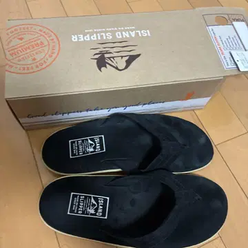 ISLAND SLIPPER PT203 샌들 블랙 사이즈 10