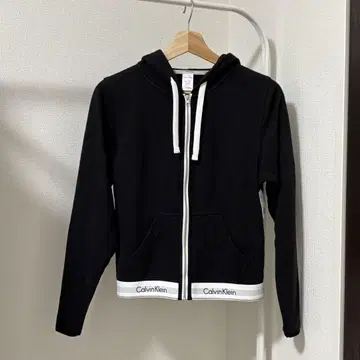 Calvin Klein MODERN COTTON 집업 탑 후디