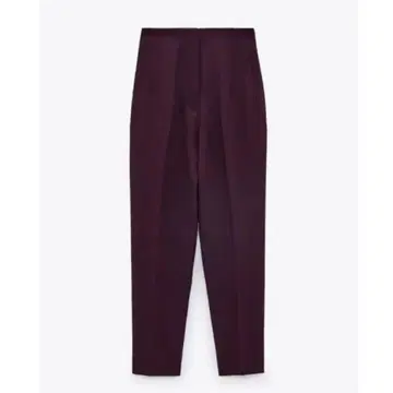 ZARA 하이웨스트 팬츠 플럼 S
