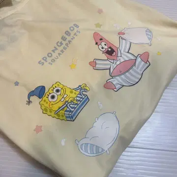 스폰지밥 파자마 티셔츠