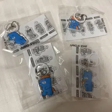 홋카이도 닛폰햄 파이터즈 에후탄 메지루시 참 4종 세트