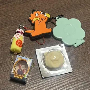 캡슐 토이 세트 캐릭터 키링 모음