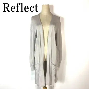 Reflect 리플렉트 롱 가디건 그레이 9 B2380