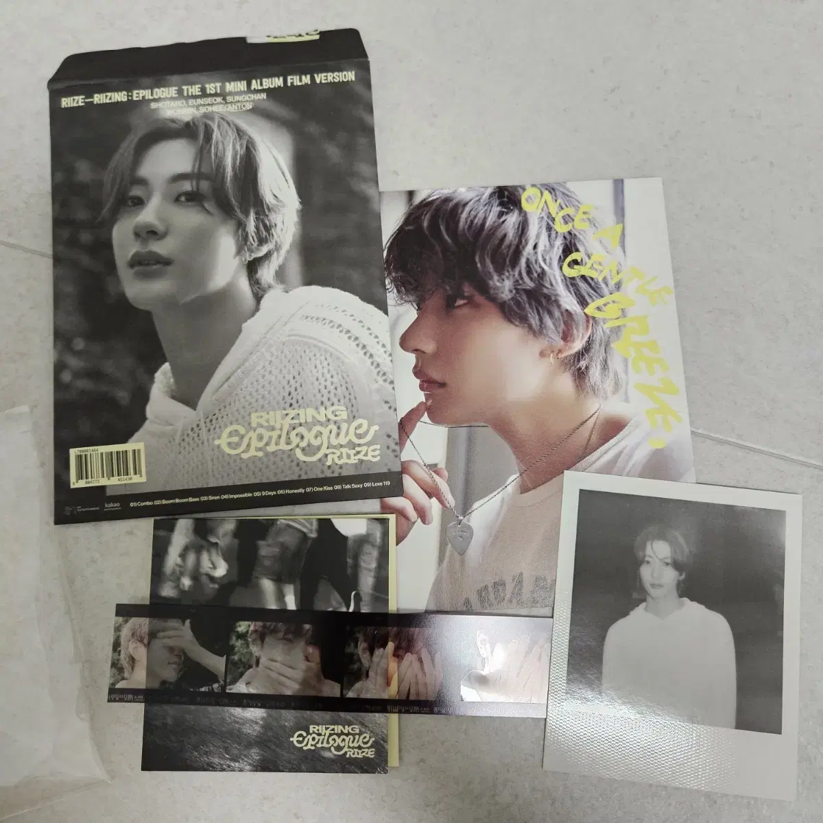 RIIZE EUNSEOK POP-UP 公式MDセット