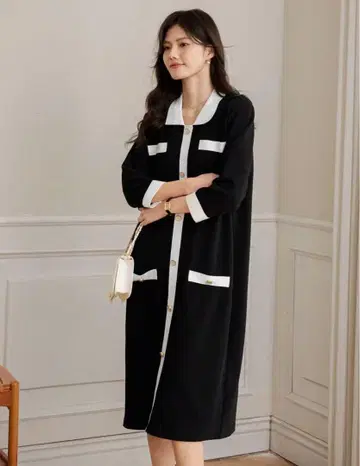 7부 원피스 슬림 빅 사이즈 LL XL