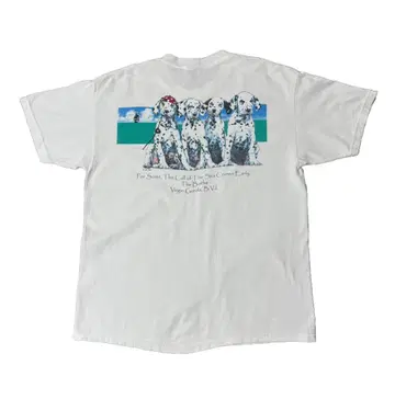 00's Sea Dog T-Shirt / White / L