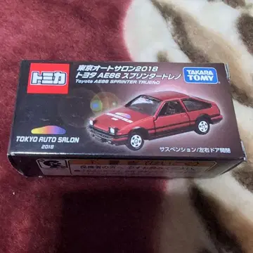토미카 도요타 AE86 스프린터 트레노 도쿄 오토 살롱 2018