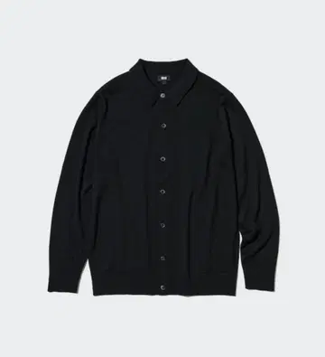 엑스트라 파인 메리노 셔츠 가디건 3xl 네이비 블랙 2매 세트