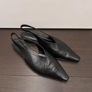 [ 새상품급 ] MARW UNITED ARROWS 백 스트랩 플랫슈즈