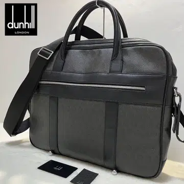 새상품급 dunhill 던힐 모노그램 AD 로고 2way 브리프케이스