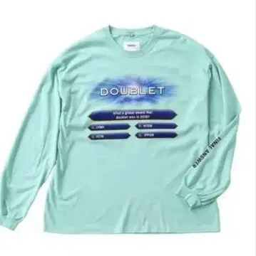 doublet WISM 별주 밀리오네어 롱T